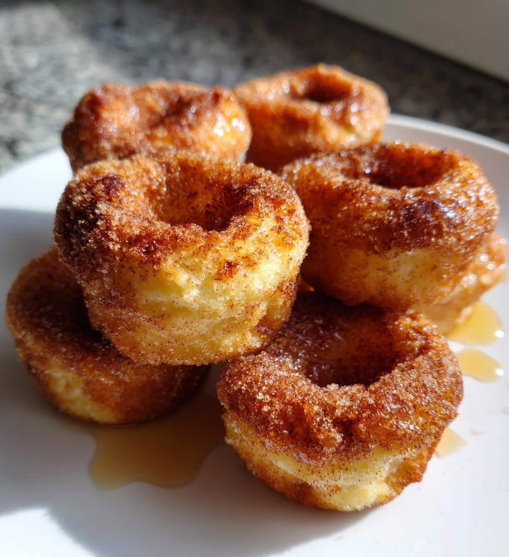 air fryer protein donuts winter dessert