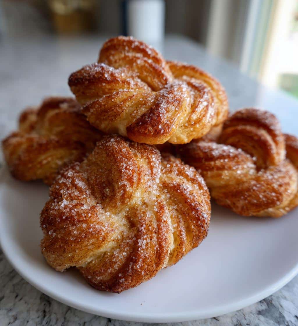 air fryer protein donuts with crescent rolls - detail 1