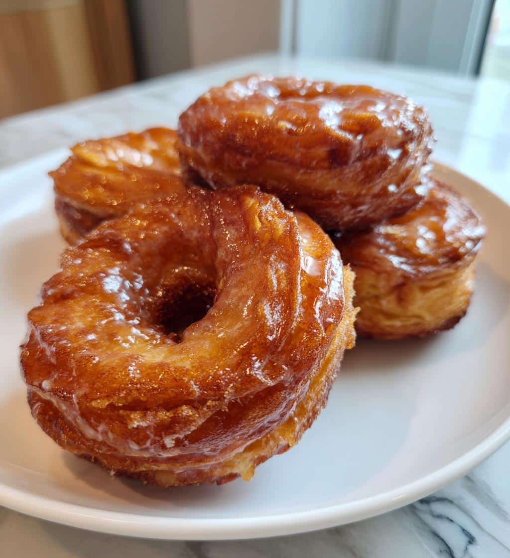 air fryer protein donuts with puff pastry - detail 1